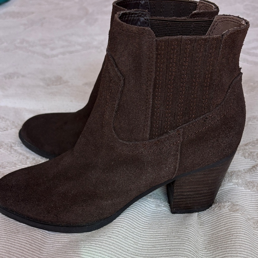 Dolce Vita Dark Brown Ankle Booties
